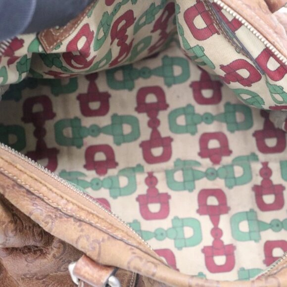Gucci Guccissima Boston Bag 193603 *READ* - Picture 7 of 16